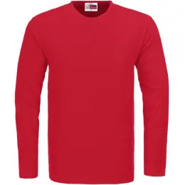 Mens Long Sleeve Portland Red